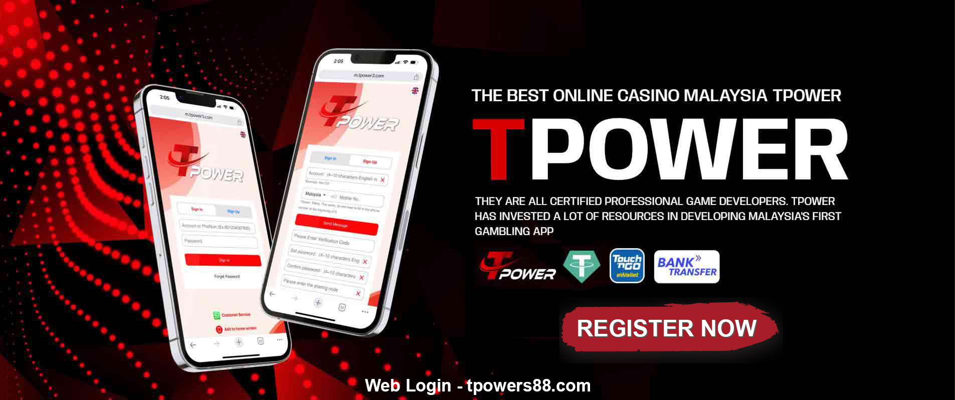 TPOWER | TPOWER OFFICIAL MALAYSIA & SINGAPORE | TPOWER LOGIN | TPOWER DOWNLOAD