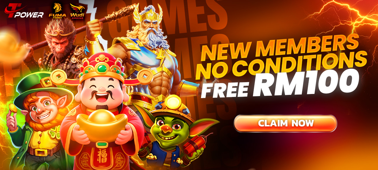 Exclusive for New Members · Free RM100 Bonus