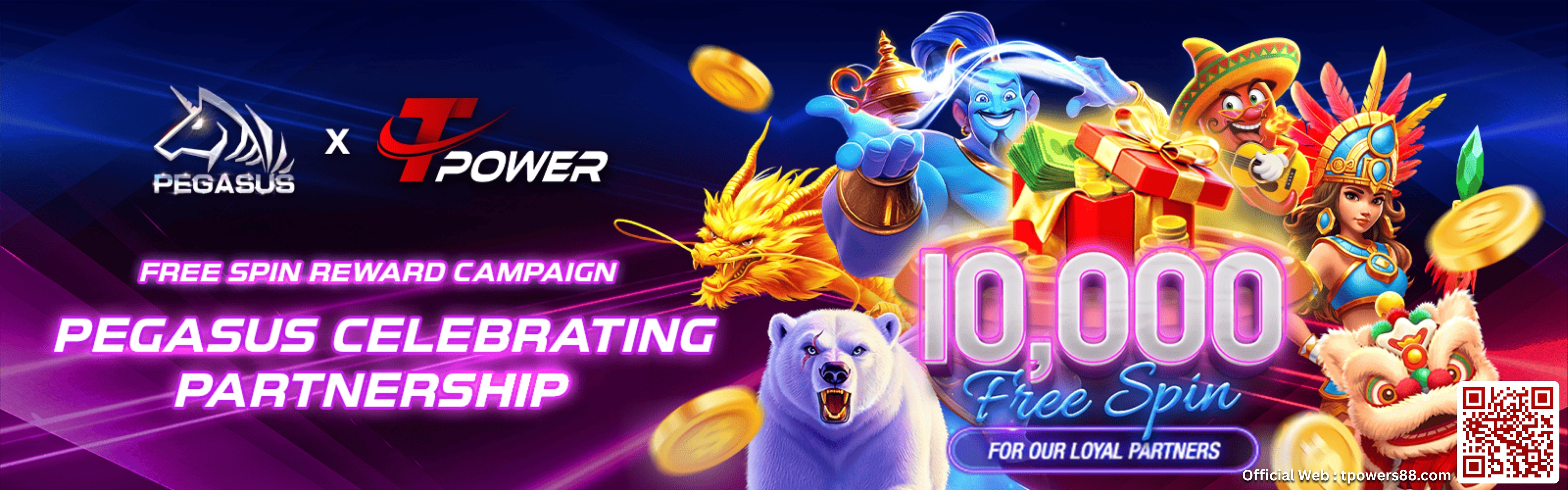 Free Spin Reward Campaign banner alt