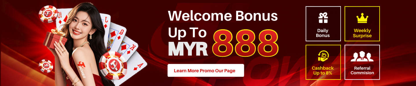 Tpower Welcome Bonus Up To MYR 888