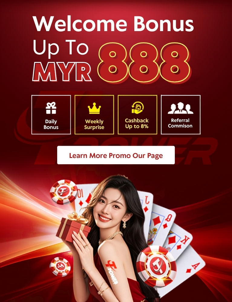 Tpower Welcome Bonus Up To MYR 888